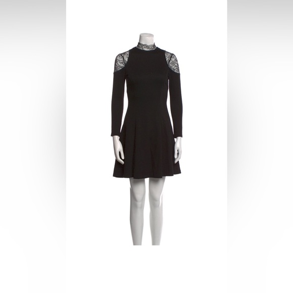 Alice + Olivia, Mock Neck Mini dress - Picture 1 of 8